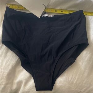 Sleeper high rise Black Bikini Bottoms